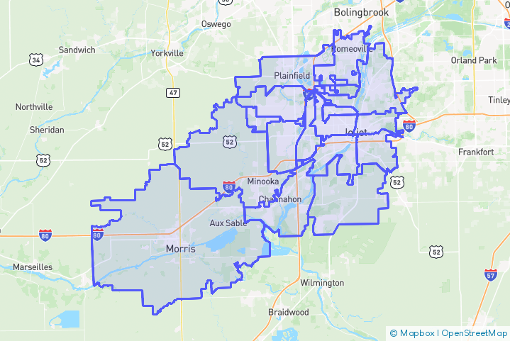 Service Area Map