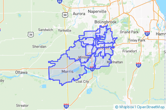 Service Area Map