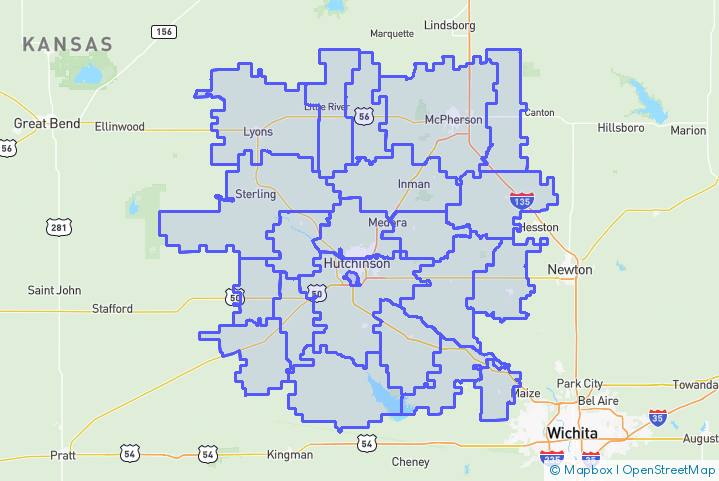 Service Area Map