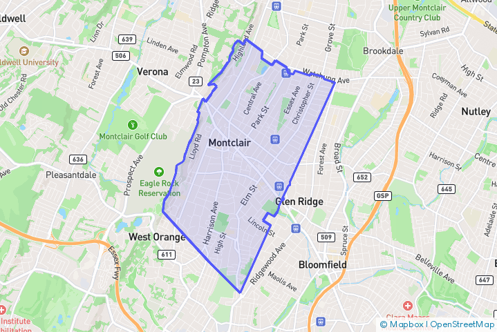 Service Area Map