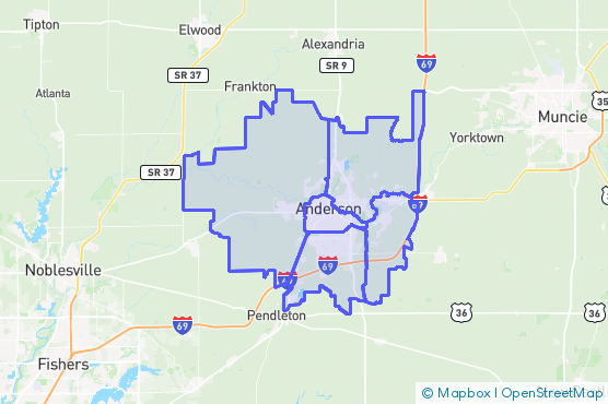 Service Area Map