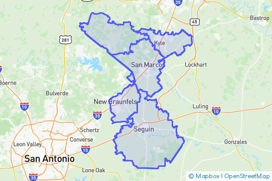 Service Area Map