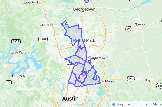 Service Area Map
