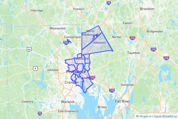 Service Area Map