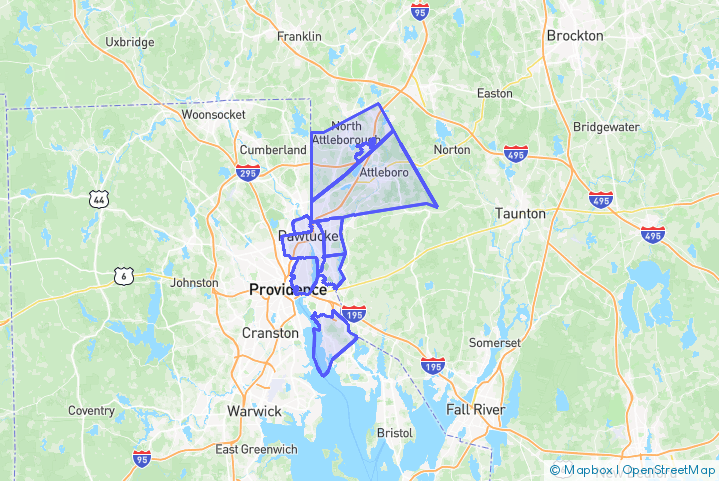 Service Area Map