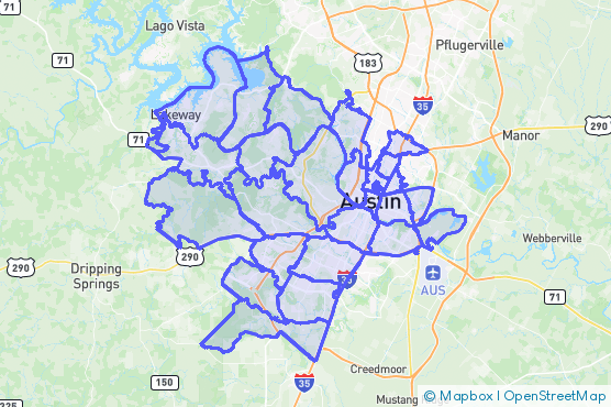 Service Area Map