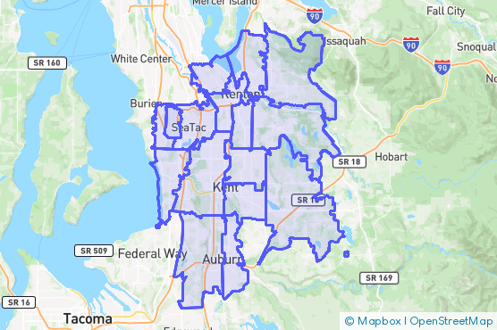Service Area Map