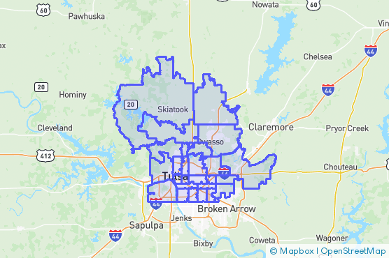 Service Area Map