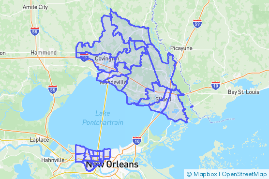 Service Area Map