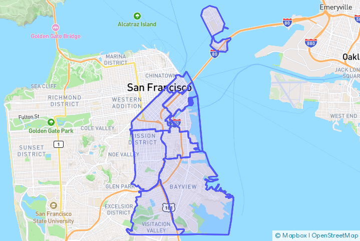 Service Area Map