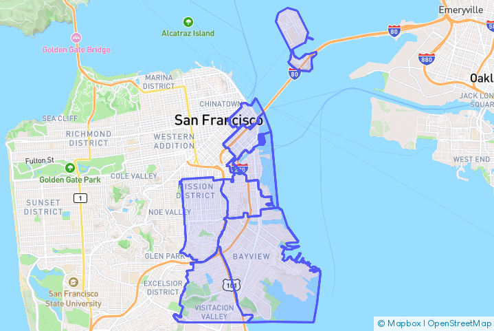 Service Area Map
