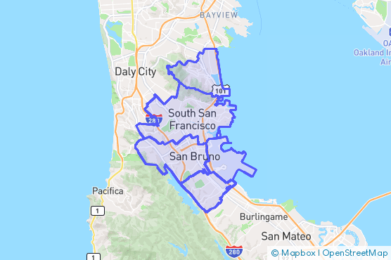 Service Area Map