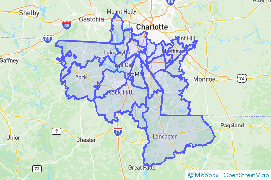 Service Area Map