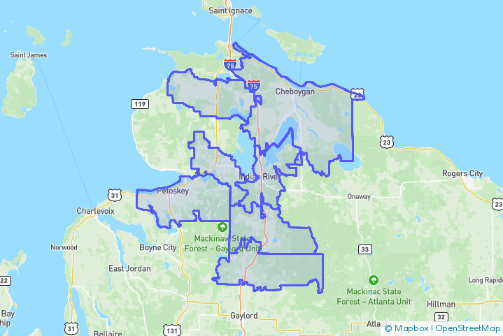 Service Area Map