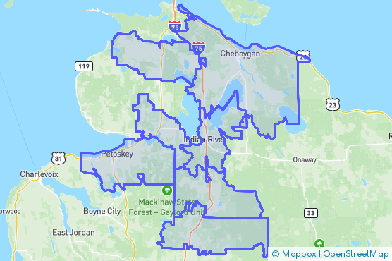 Service Area Map