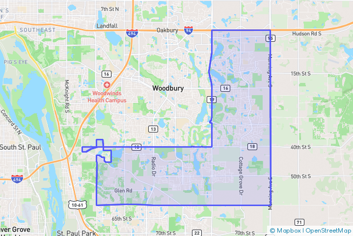 Service Area Map