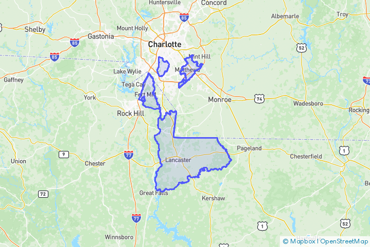 Service Area Map