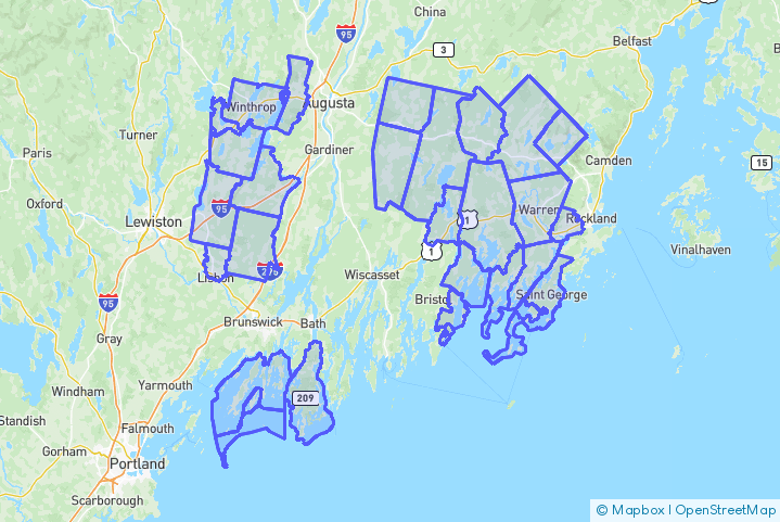 Service Area Map