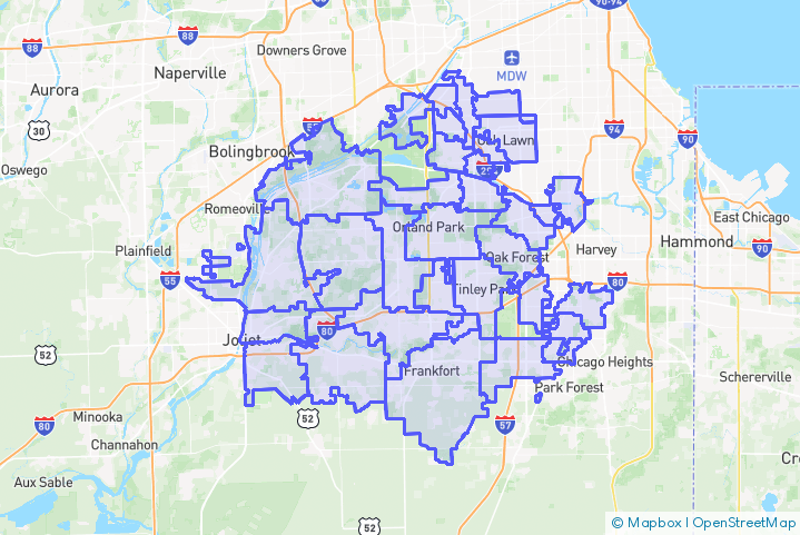 Service Area Map