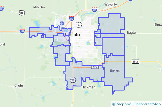 Service Area Map