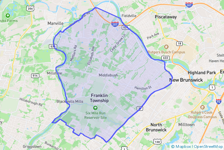 Service Area Map