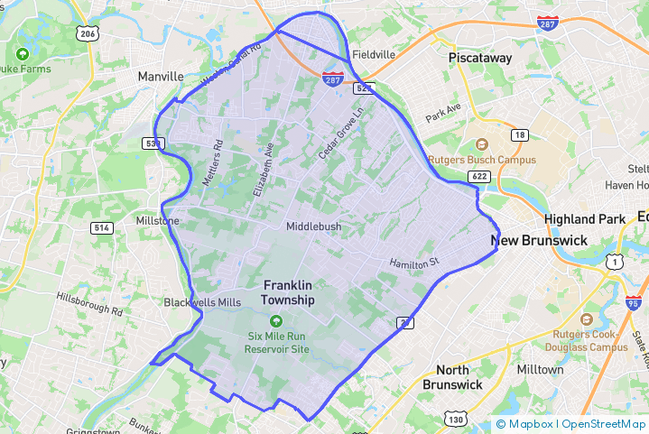 Service Area Map