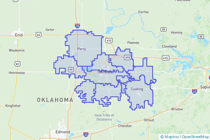 Service Area Map