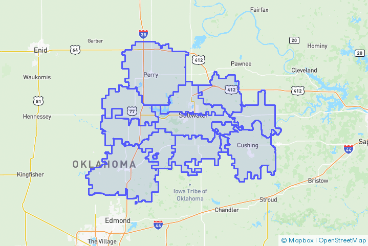 Service Area Map