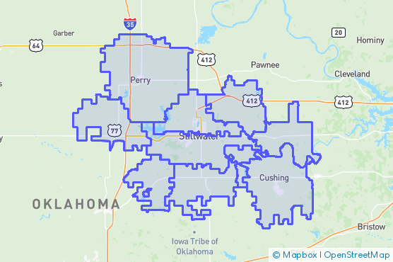 Service Area Map