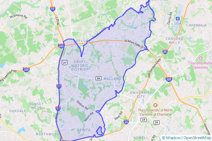 Service Area Map