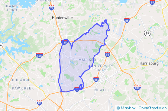 Service Area Map