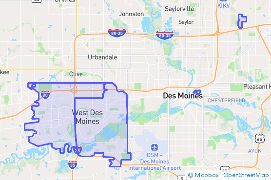 Service Area Map