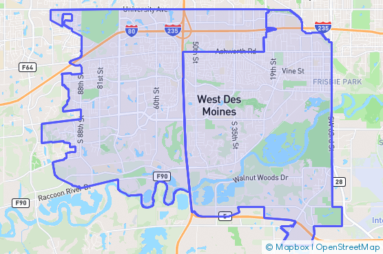 Service Area Map