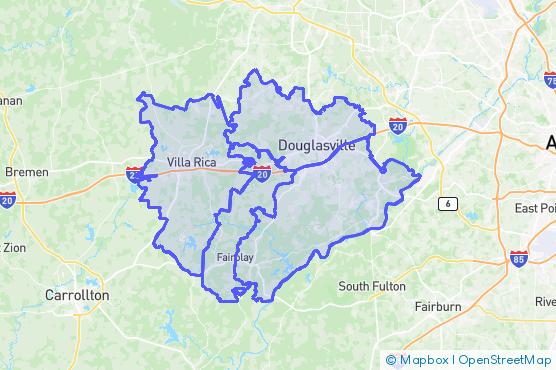Service Area Map
