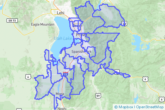 Service Area Map