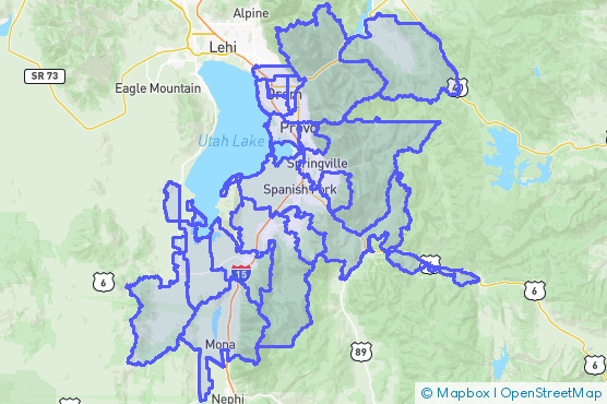 Service Area Map