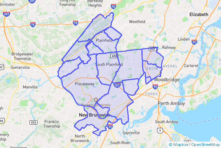 Service Area Map