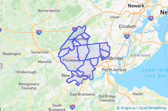 Service Area Map