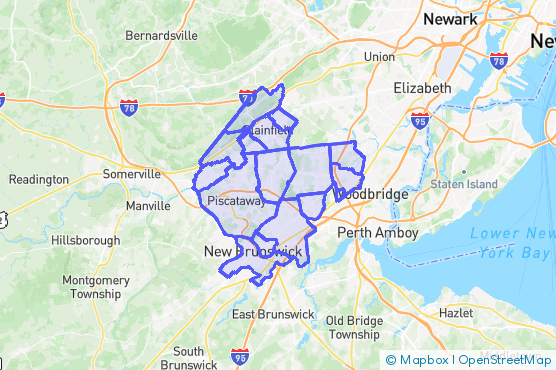 Service Area Map
