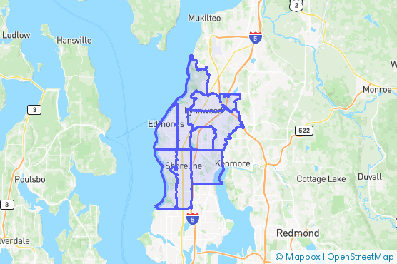 Service Area Map