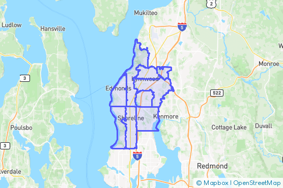 Service Area Map