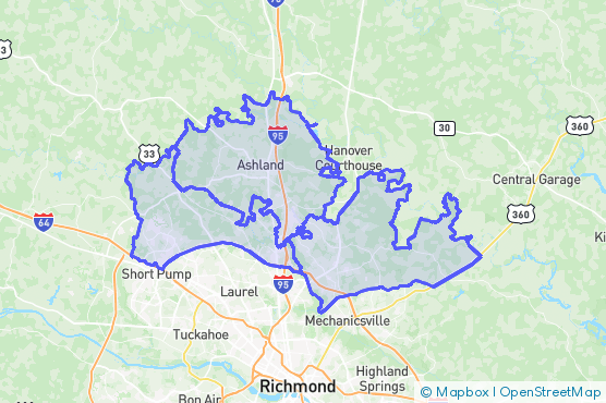 Service Area Map