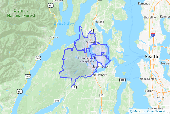 Service Area Map