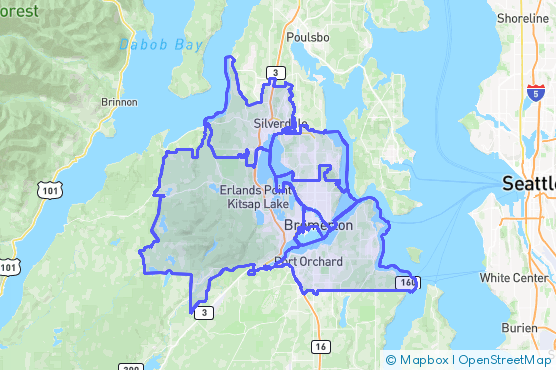 Service Area Map
