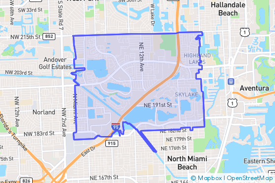 Service Area Map