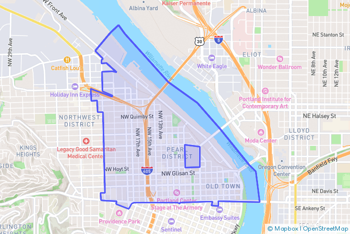 Service Area Map