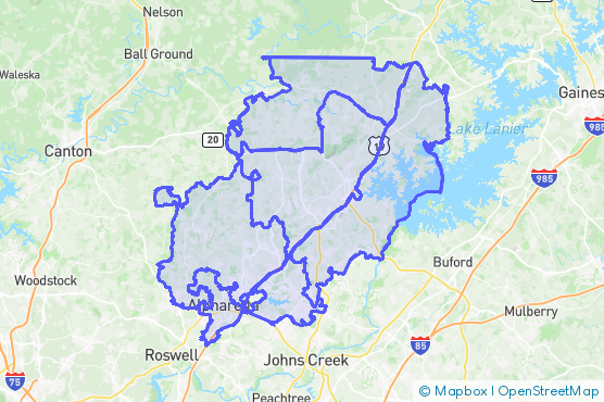 Service Area Map