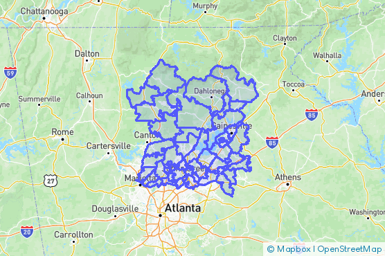 Service Area Map