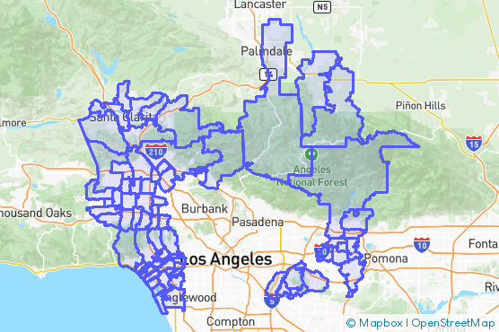 Service Area Map