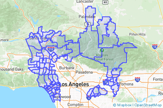 Service Area Map